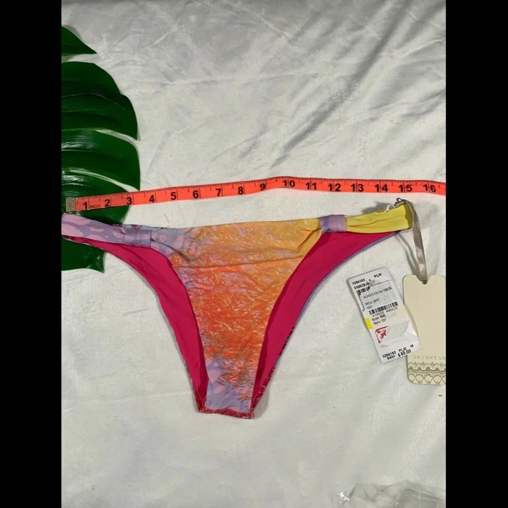 NWT Ale By Alessandra Ambrosio‎ Vacation Brazilian Bikini Bottom [ Medium ] - Picture 3 of 9